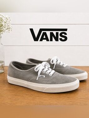 VANS HEIQ ECO DRY SUEDE WATER-REPELLENT SHOES – SIZE 8 (WOMEN) 6,5 (MEN)